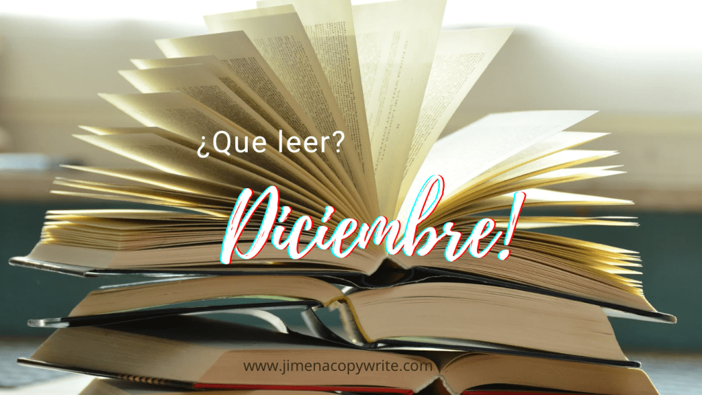 3 Libros para leer en&nbsp;diciembre